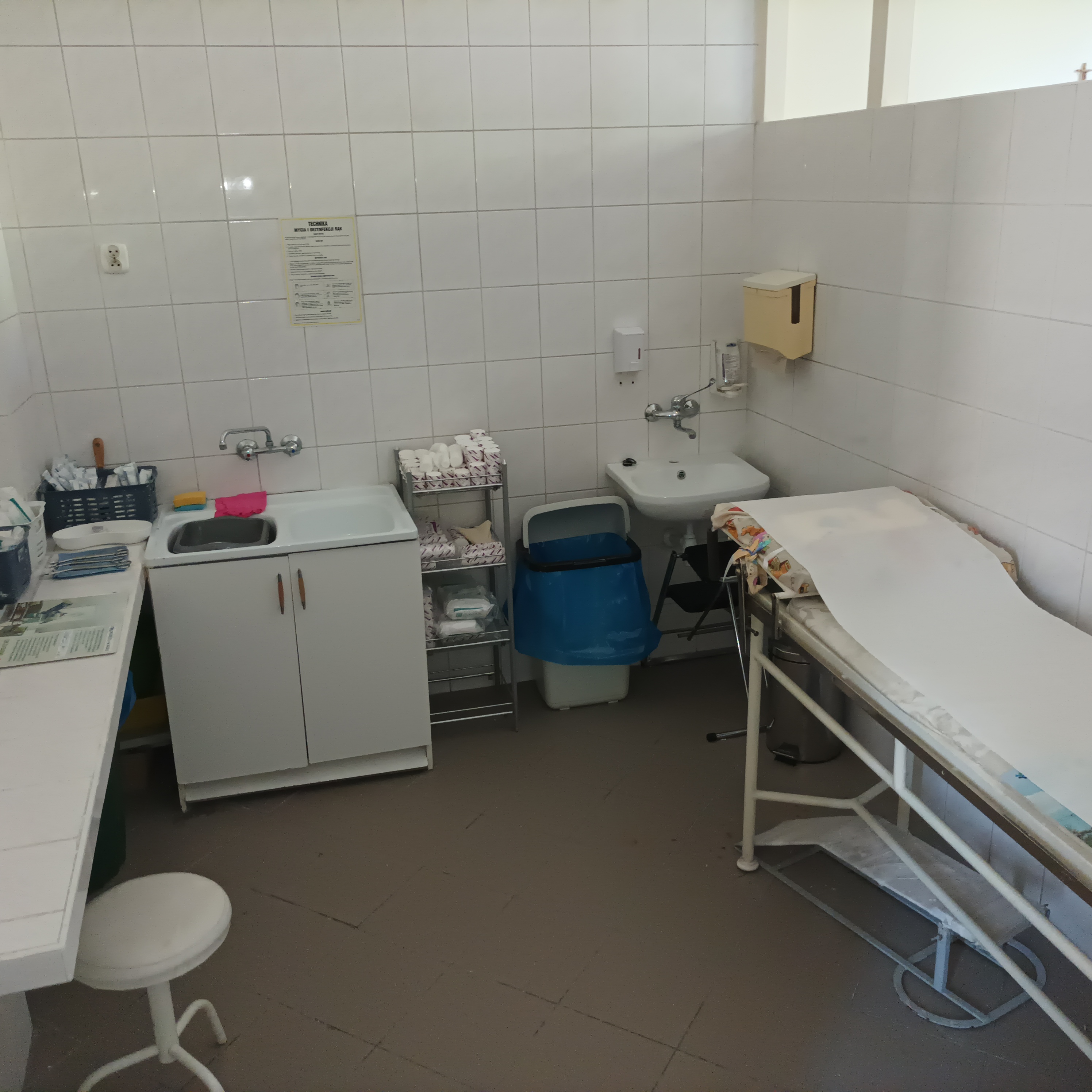 Gabinet zabiegowy chirurgii dzieci